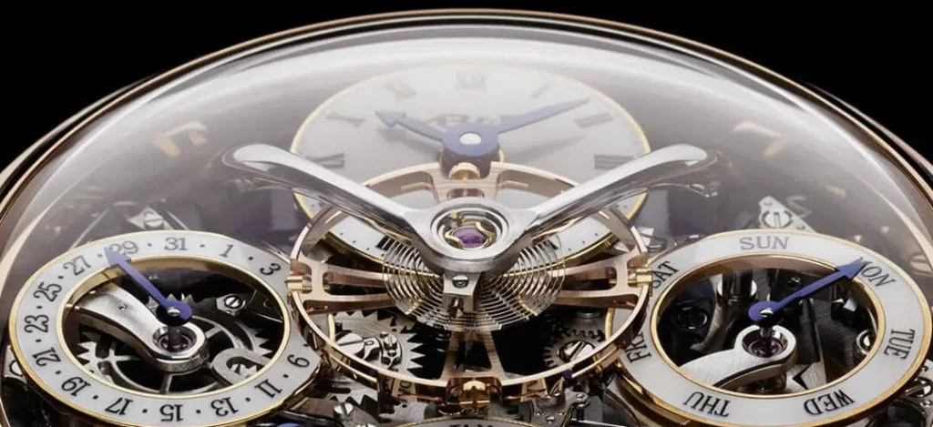 Grandes complications horlogères mouvement complexe